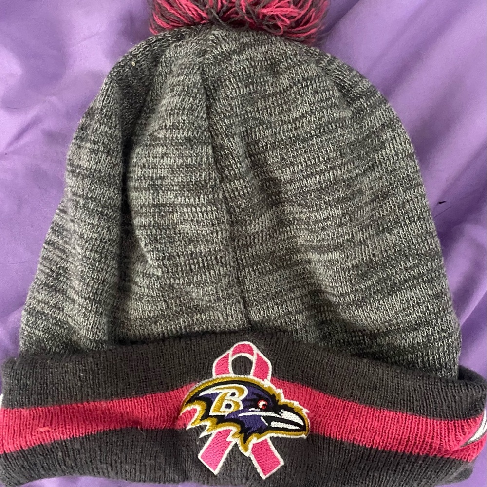Baltimore ravens beanie